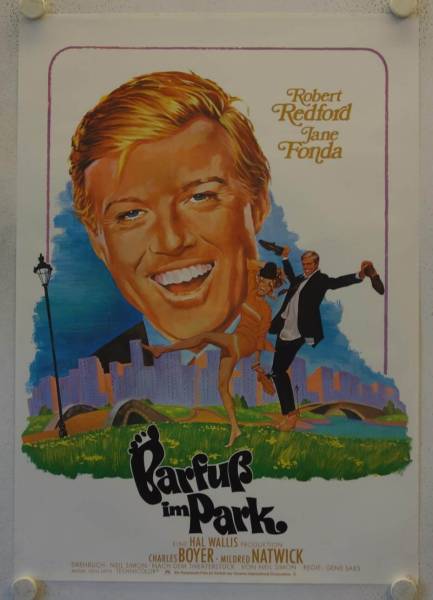 Barefoot in the Park re-release german movie poster